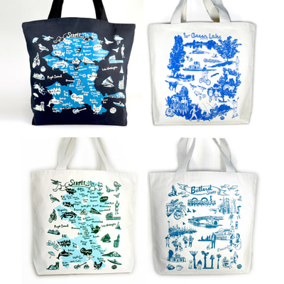Tea Towels and Bags - OLIOTTO